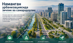 Наманган урбанизациясида зичлик ва самарадорлик
