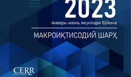 Quarterly Macroeconomic overview of the CERR: results for January-June 2023