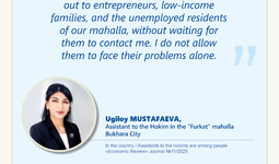 Hokim yordamchilari – xalq orasida (“Furqat” MFY)