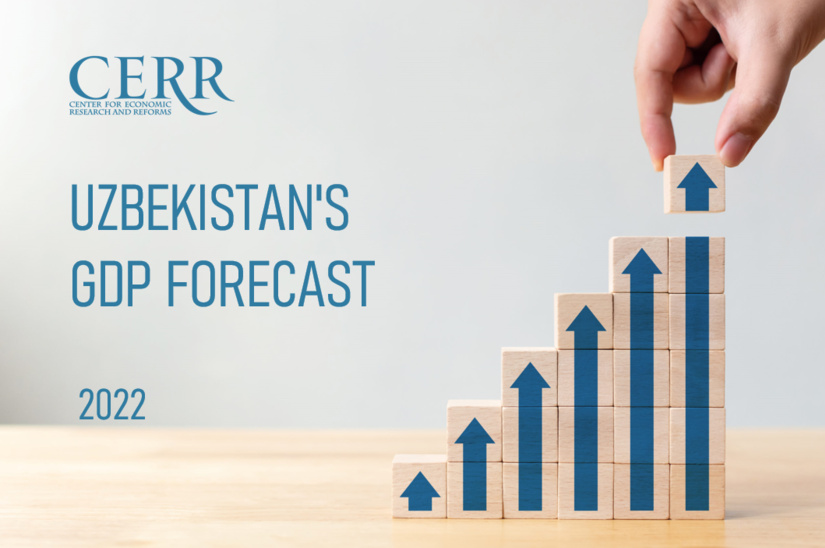CERR increased the GDP growth forecast of Uzbekistan for 2022 at the level of 5.77% CERR increased the GDP growth forecast of Uzbekistan for 2022 at the level of 5.77%