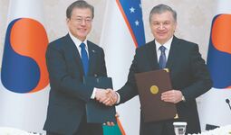 On the development of cooperation between the Republic of Uzbekistan and the Republic of Korea
