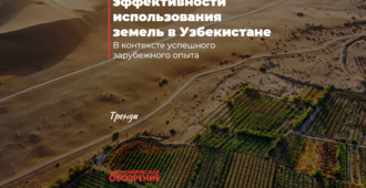 К повышению эффективности использования земель в Узбекистане