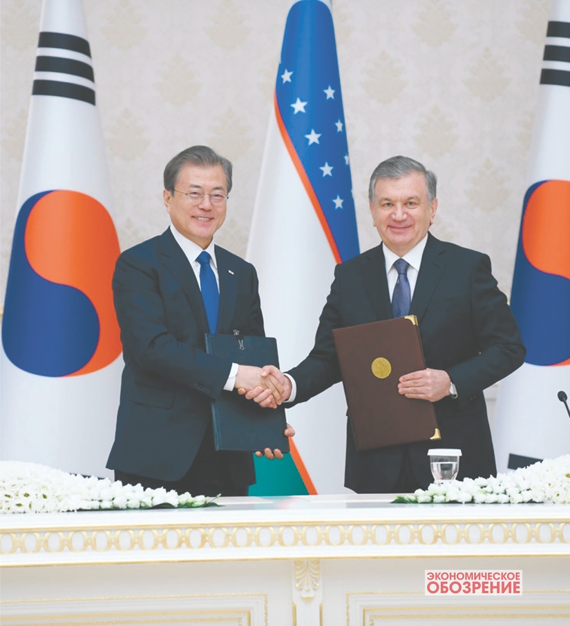 On the development of cooperation between the Republic of Uzbekistan and the Republic of Korea