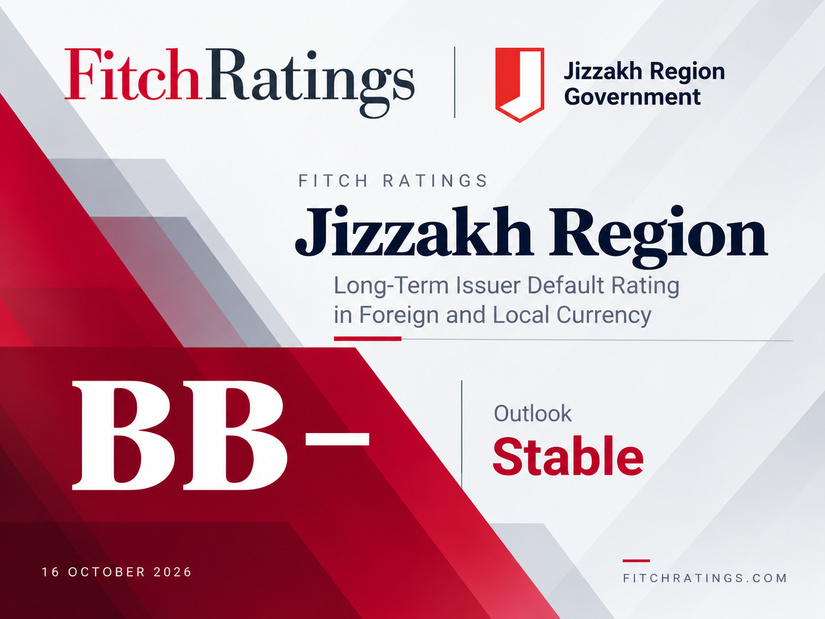 Fitch Ratings Assigns 'BB−' Credit Rating to Jizzakh Region; Outlook Stable