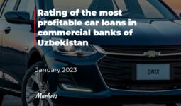 Rating of the most profitable car loans in commercial banks of Uzbekistan (January 2023)
