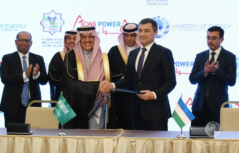 Минэнерго подписало три соглашения на $2 млрд с ACWA Power из Саудовской Аравии