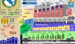 Инфографика: Социально-экономическое развитие Хорезмской области за 7 лет