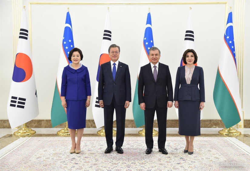Состоялась церемония официальной встречи Президента Южной Кореи