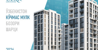 Ўзбекистон кўчмас мулк бозори биринчи ярим йилликни барқарор ўсиш билан якунлади