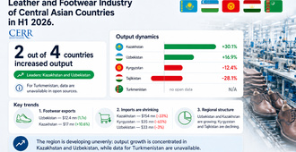 Development of the Leather and Footwear Industry in Central Asian Countries in the First Half of 2026