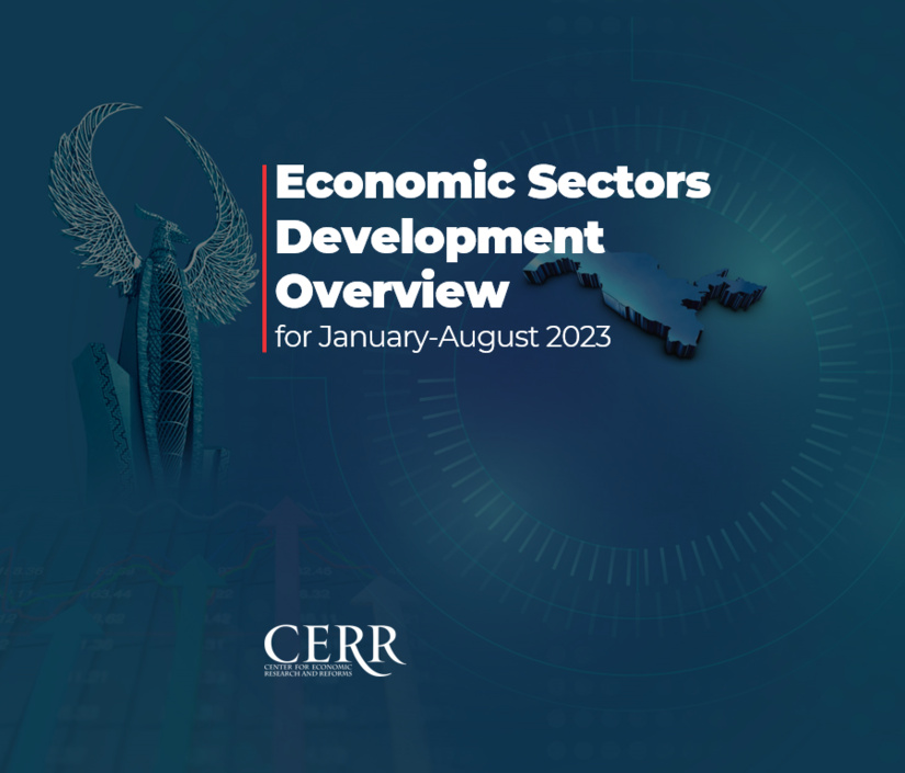 CERR experts present Economic Sectors Development Overview for January-August 2023