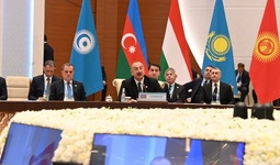 Выступление президента Азербайджана Ильхама Алиева на заседании Совета глав государств ОТГ