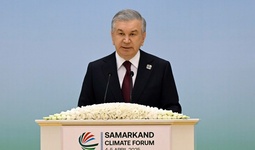 Выступление Президента на Самаркандском международном климатическом форуме