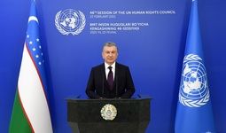 Выступление Президента Узбекистана Шавката Мирзиёева на 46-й сессии Совета по правам человека Организации Объединенных Наций