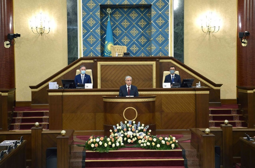 Президент Казахстана обратился с посланием к народу