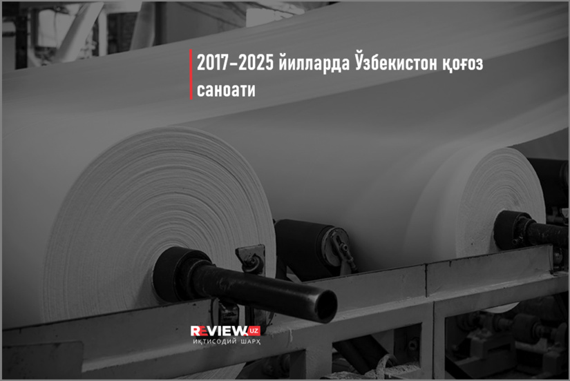 2017–2025 yillarda O‘zbekiston qog‘oz sanoati
