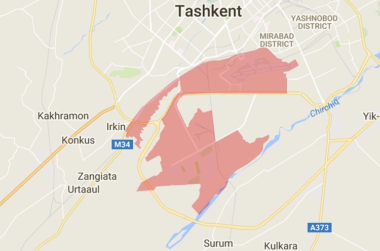 Территория города Ташкента увеличена на 400 гектаров Территория города Ташкента увеличена на 400 гектаров