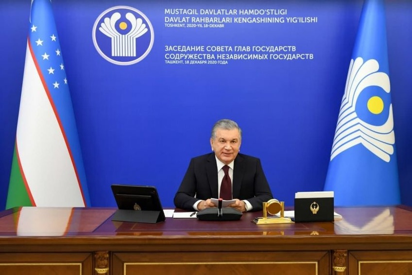 Шавкат Мирзиёев МДҲ мажлисида қатор таклифларни илгари сурди (фото+видео) Шавкат Мирзиёев МДҲ мажлисида қатор таклифларни илгари сурди (фото+видео)