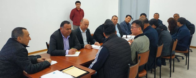 Первый узбекско-корейский текстильный технопарк готовится к открытию Первый узбекско-корейский текстильный технопарк готовится к открытию