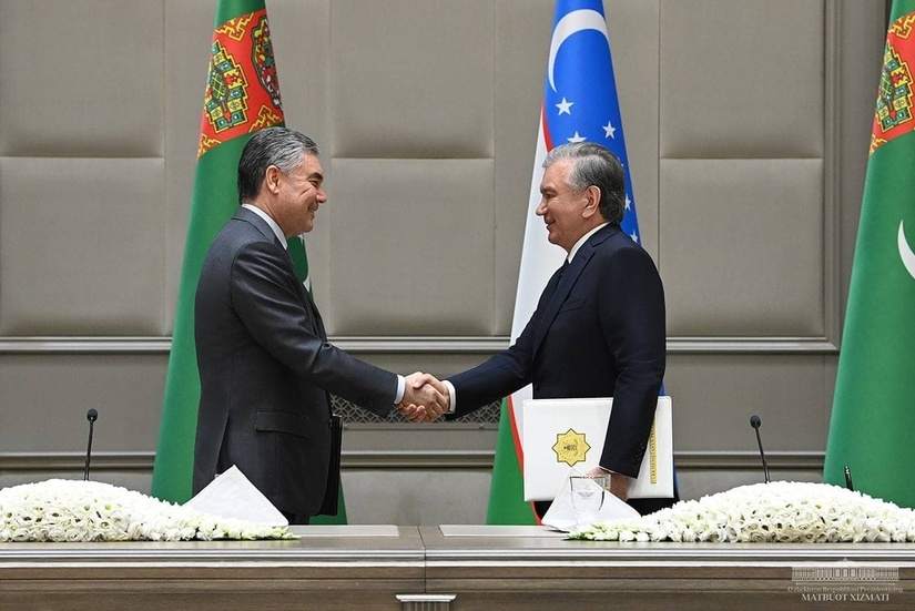 Ўзбекистон ва Туркманистон ўртасидаги иқтисодий-инвестицион ҳамкорлик янги босқичга кўтарилмоқда Ўзбекистон ва Туркманистон ўртасидаги иқтисодий-инвестицион ҳамкорлик янги босқичга кўтарилмоқда