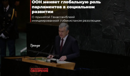 Инициатива Узбекистана в ООН меняет глобальную роль парламентов в социальном развитии