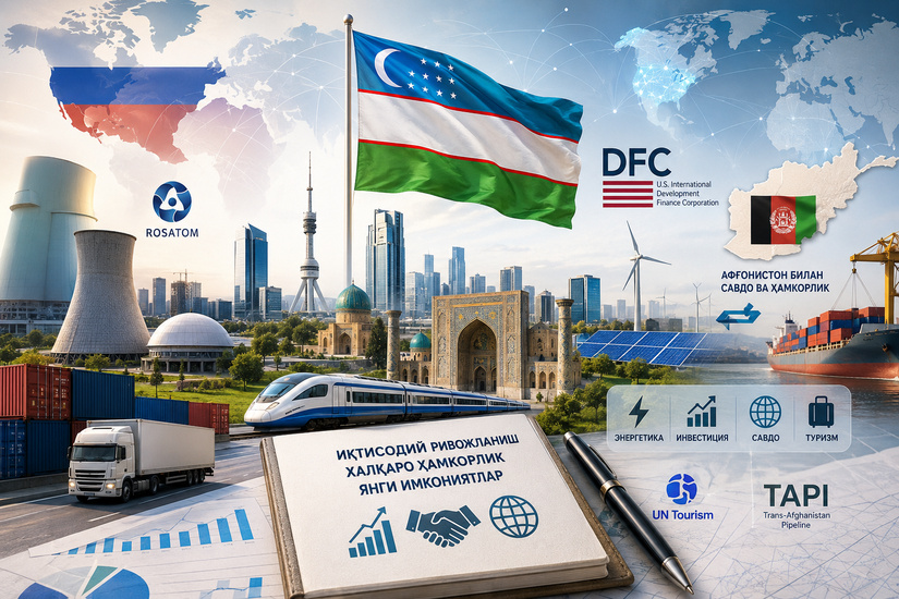 Ўзбекистон жаҳон иқтисодиёти трендларида (2026 йил март)