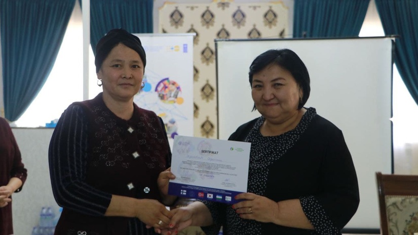 Rural people of the Aral sea region learn innovations in agriculture