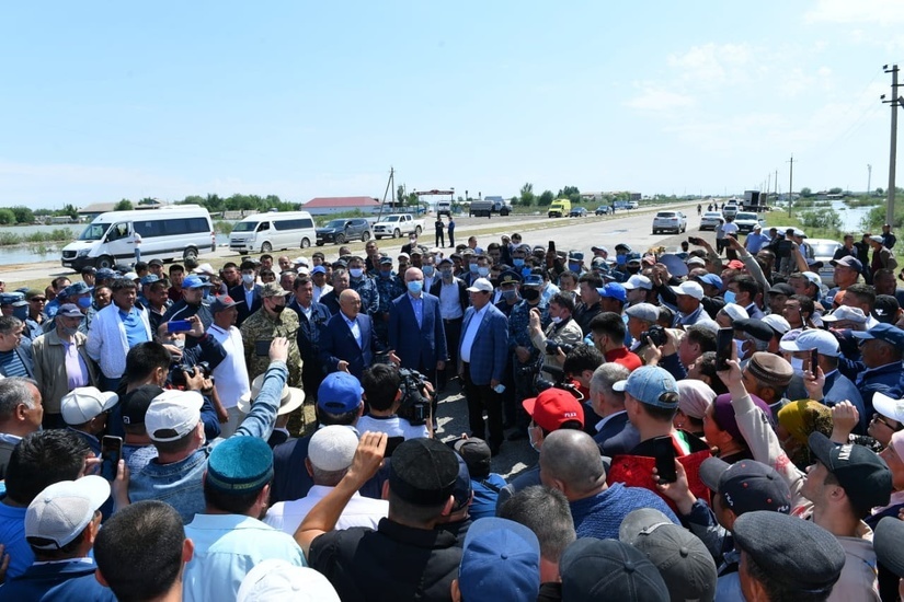 Qozog‘istonda suv toshqinidan jabrlanganlarga uy qurib beriladi Qozog‘istonda suv toshqinidan jabrlanganlarga uy qurib beriladi