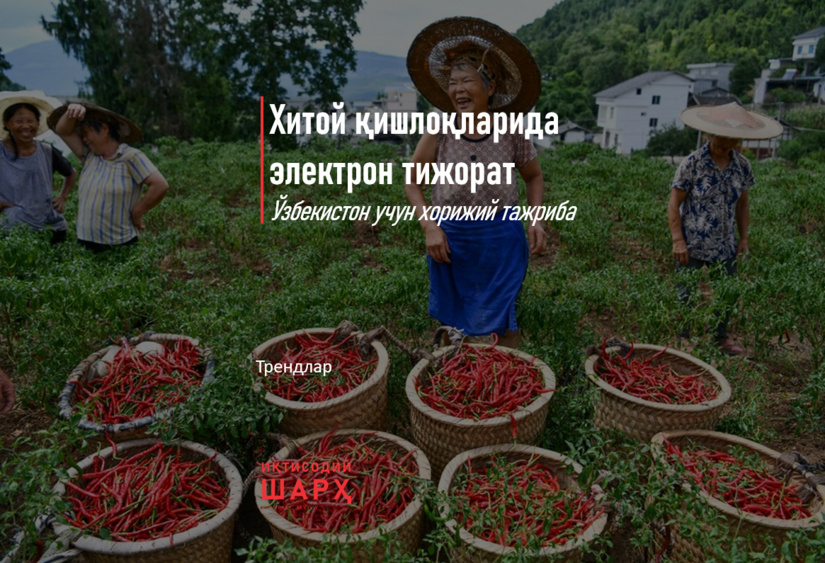 Хитой қишлоқларида электрон тижорат Хитой қишлоқларида электрон тижорат
