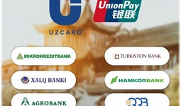 Увеличилось число банков, выпускающих кобейджинговые карты Uzcard-UnionPay