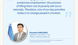 Assistants to the hokims are among people (