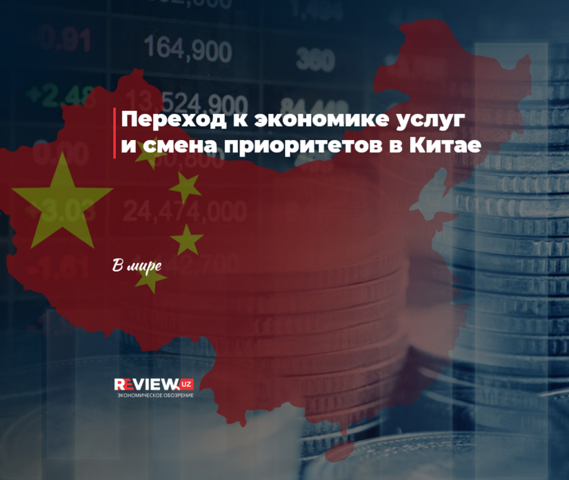 Переход к экономике услуг и смена приоритетов в Китае