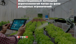 Инвестиционный потенциал агротехнологий Китая на фоне ресурсных ограничений