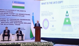 Ўзбекистон Буюк Британия бозорига божсиз кириш ҳуқуқига эга бўлди (+фото)