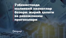 Ўзбекистонда молиявий хизматлар бозори: жорий ҳолати ва ривожланиш прогнозлари