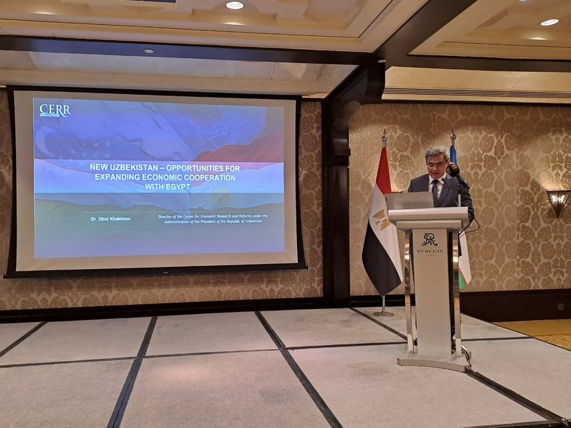 There is a huge untapped potential between Uzbekistan and Egypt There is a huge untapped potential between Uzbekistan and Egypt