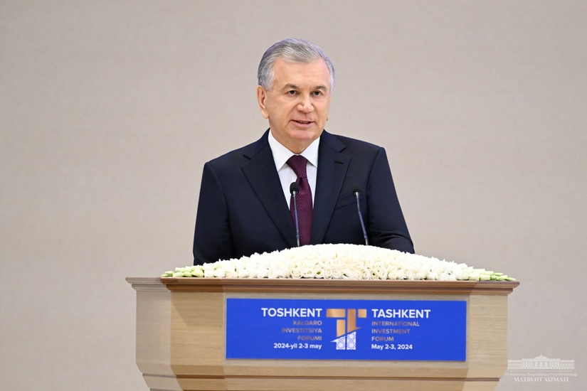 Prezident Shavkat Mirziyoyev ishtirokida uchinchi Toshkent xalqaro investitsiya forumi boshlandi