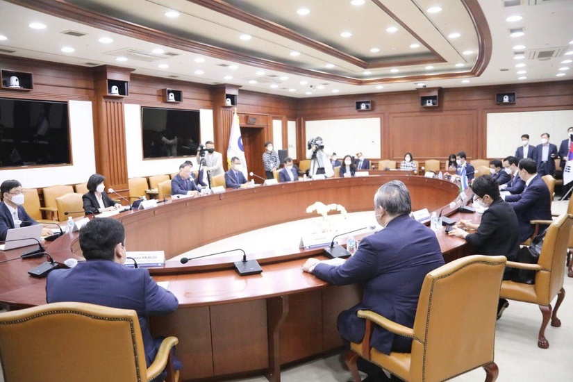 Корея увеличит программу финансово-технического сотрудничества с Узбекистаном до $1 млрд