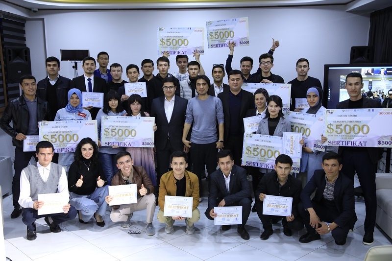 $ 50,000 was allocated for 10 youth startup projects in the Fergana Valley