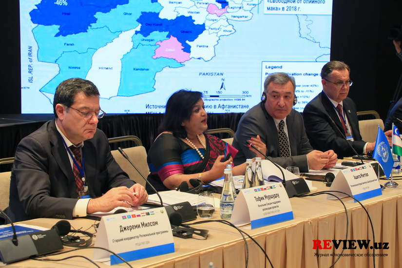 В Ташкенте обсудили вопросы сотрудничества в Центральной Азии по усилению контроля над торговлей наркотиками