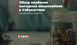 Обзор наиболее выгодных микрозаймов в Узбекистане за декабрь 2024 г.