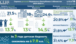 Оценка детской бедности в Республике Узбекистан (+инфографика)