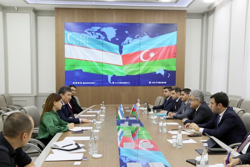 Озарбайжон делегацияси Ўзбекистонда бўлиб турибди Озарбайжон делегацияси Ўзбекистонда бўлиб турибди