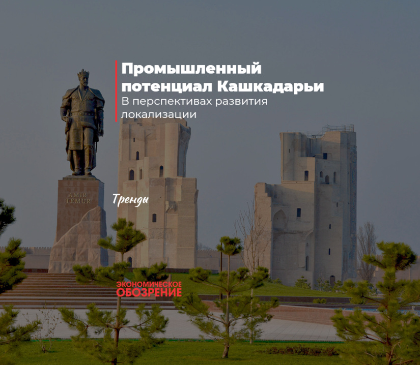 Промышленный потенциал Кашкадарьи