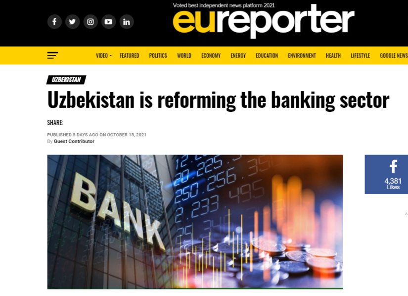 Uzbekistan is reforming the banking sector