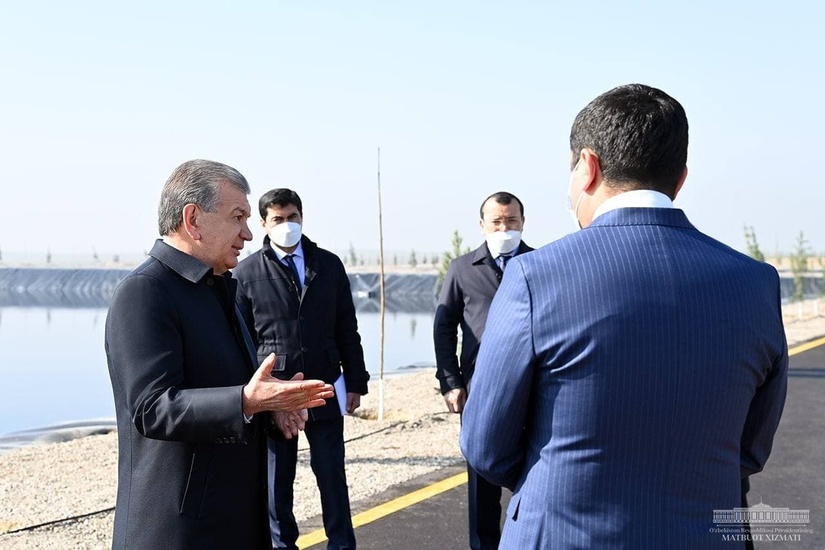 Shavkat Mirziyoyev Chinoz tumanida bo‘ldi Shavkat Mirziyoyev Chinoz tumanida bo‘ldi