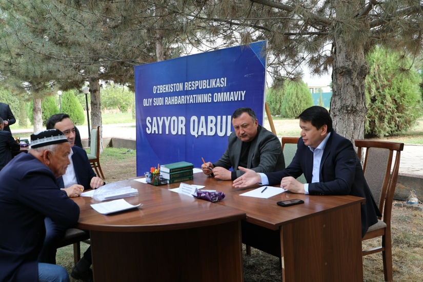Sayyor qabulda yuzlab insonlarning muammolari hal bo‘ldi Sayyor qabulda yuzlab insonlarning muammolari hal bo‘ldi