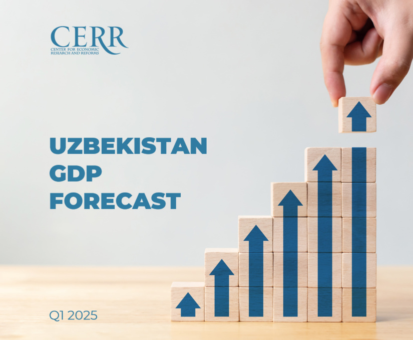 Center for Economic Research and Reforms Forecasts Uzbekistan's GDP Growth at 6.2% Center for Economic Research and Reforms Forecasts Uzbekistan's GDP Growth at 6.2%