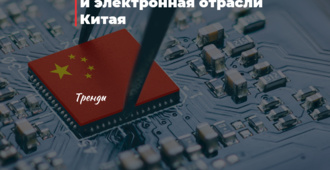 Электротехническая и электронная отрасли Китая