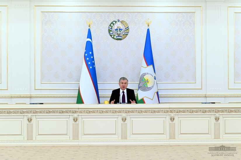 Prezident raisligida o‘tkazilgan yig‘ilishda asosiy masalalar ko‘tarildi Prezident raisligida o‘tkazilgan yig‘ilishda asosiy masalalar ko‘tarildi